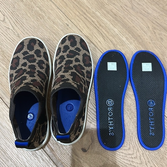 Rothy's Chelsea Boot Wildcat Limited Edition Leopard Print Women's 5 Sneaker - Picture 7 of 7